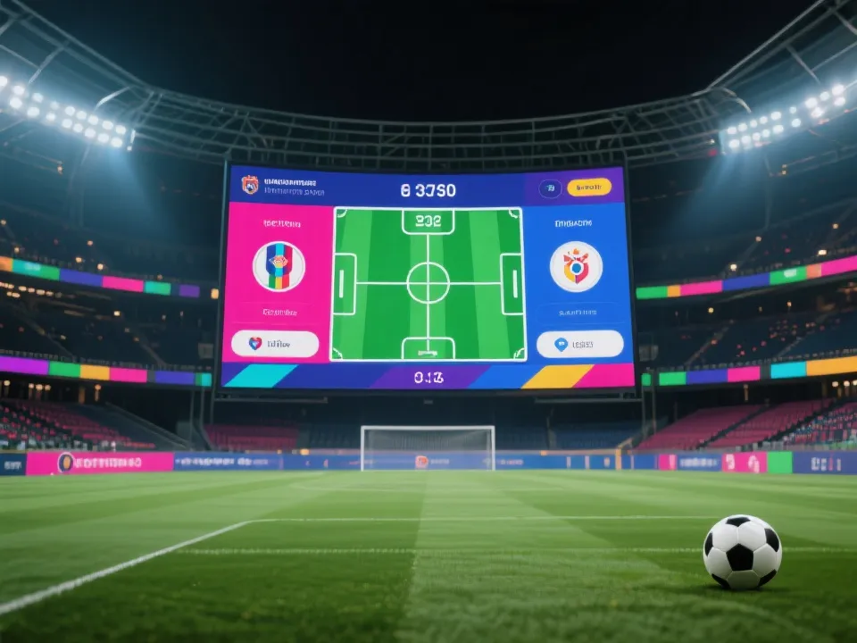 赛程与比分信息展示示意图