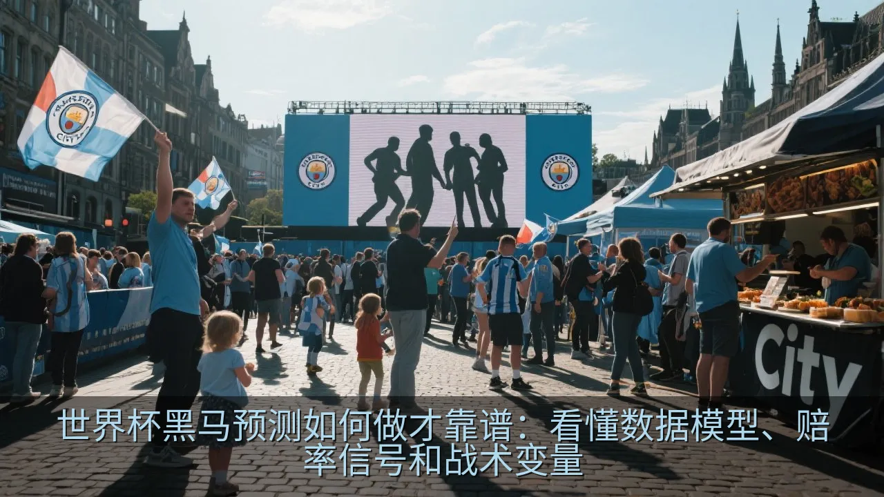 世界杯黑马预测的数据模型与战术分析示意图